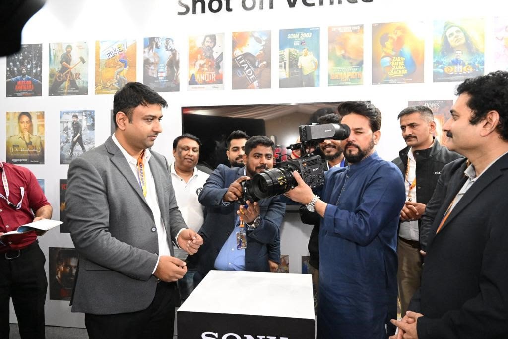 'Union Minister Anurag Thakur inaugurates VFX and Tech Pavilion at 54th IFFI'